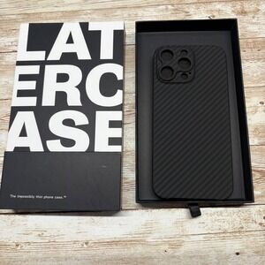 Latercase Classic Phone Case for iPhone 16 Pro Max Impossibly Thin  New Open Box